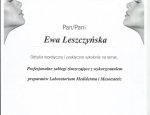 Akademia Urody Ewa Leszczyńska - Certyfikaty